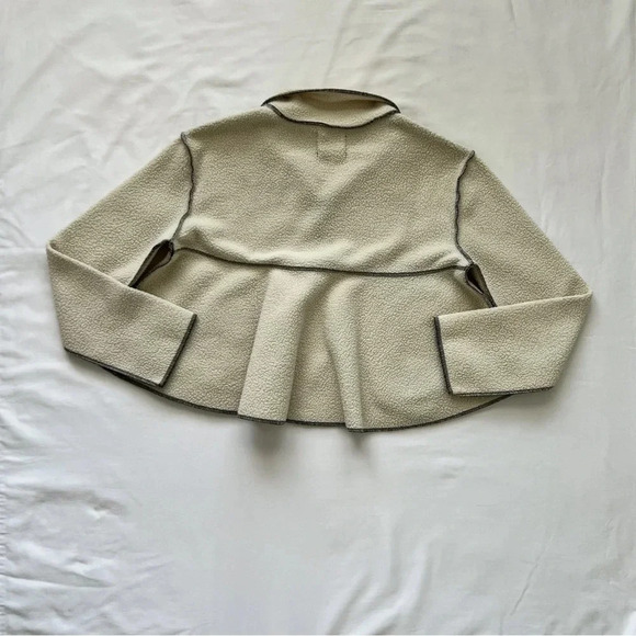 Urban Outfitters Posie Fleece Half Zip Sweatshirt - Picture 7 of 7